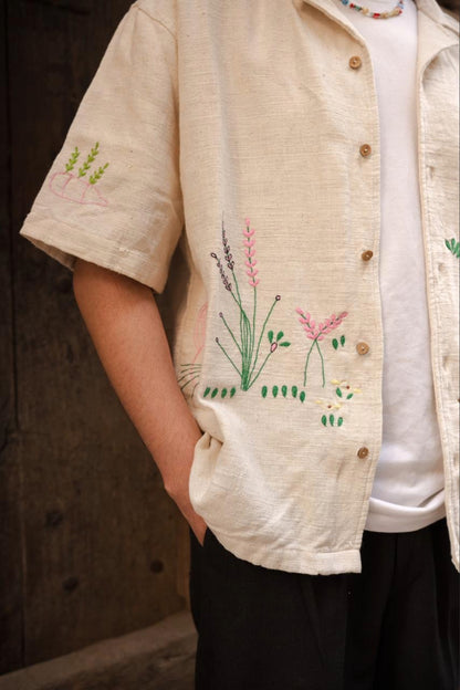 The Morning Call Embroidered Shirt