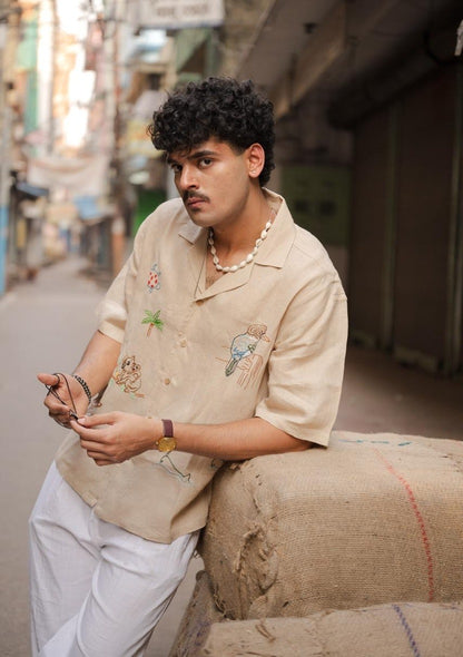 Kingfisher Embroidered Shirt