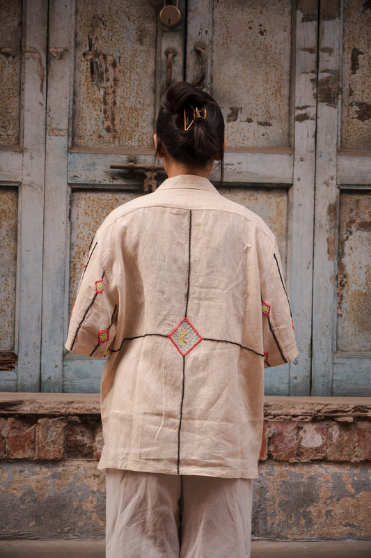Bead Work Shirt