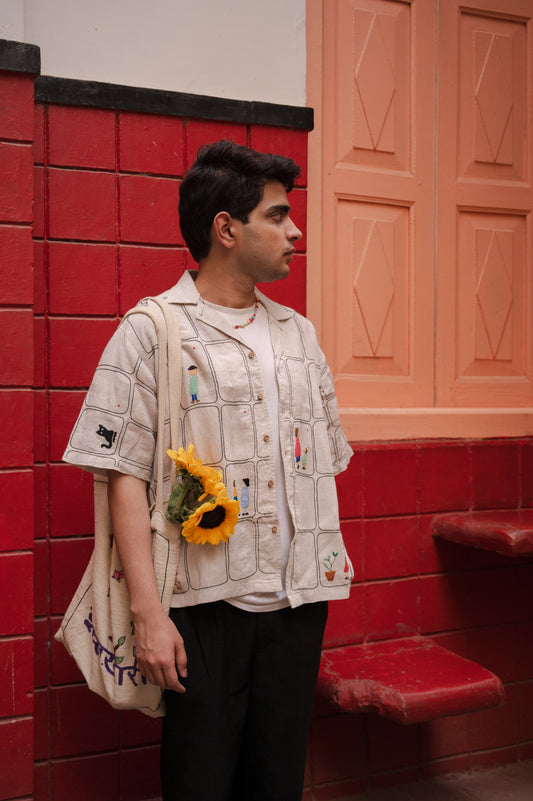 Window Tales Embroidered Shirt