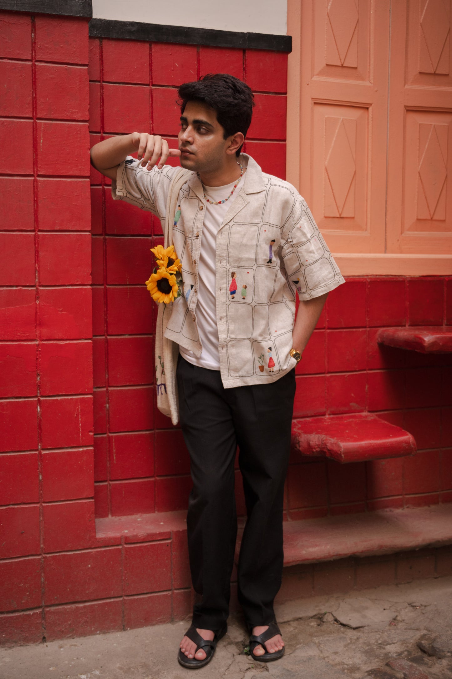 Window Tales Embroidered Shirt