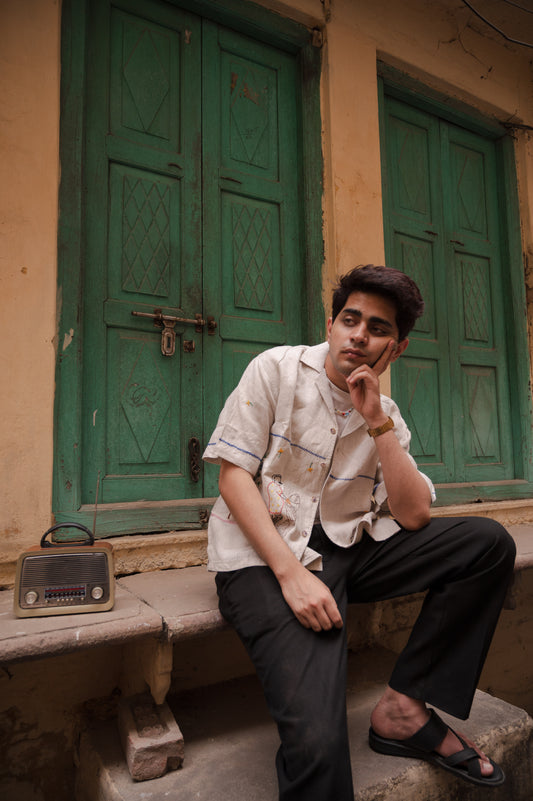 Made-in-village  Embroidered Shirt