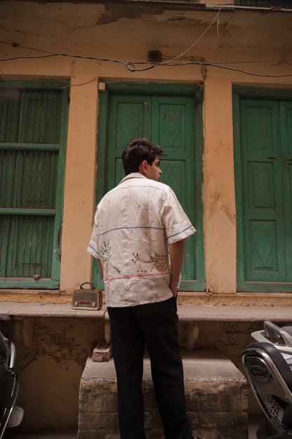 Made-in-village  Embroidered Shirt