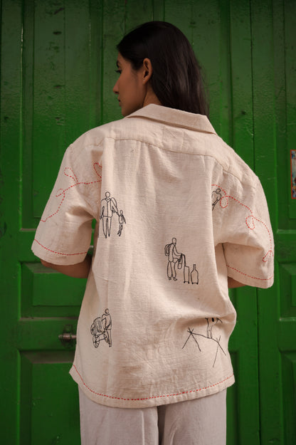 Tapestry Embroidered Shirt