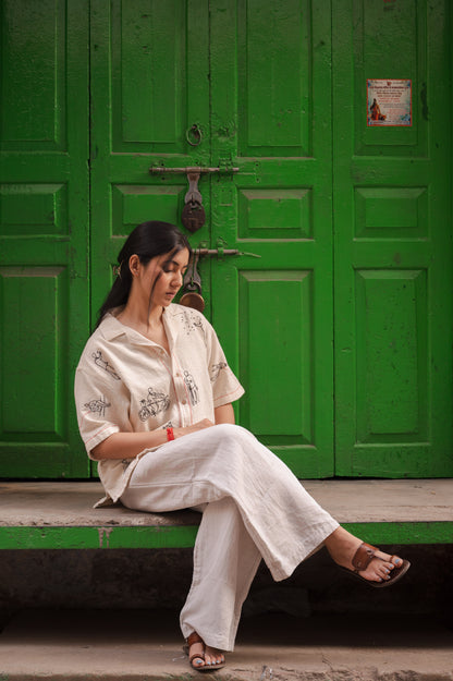 Tapestry Embroidered Shirt