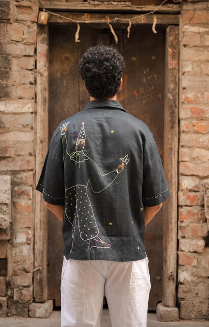 Joker Hand Embroidered shirt