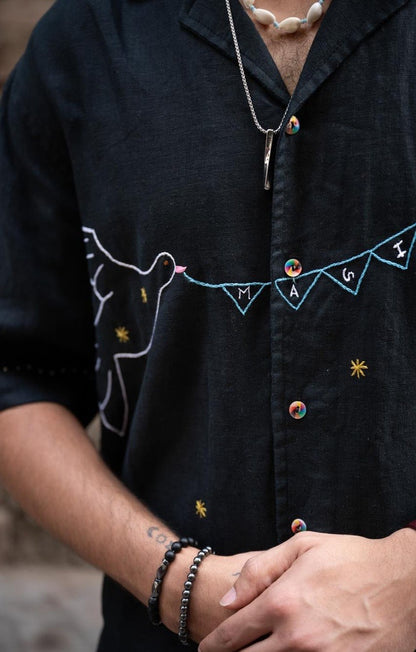 Joker Hand Embroidered shirt