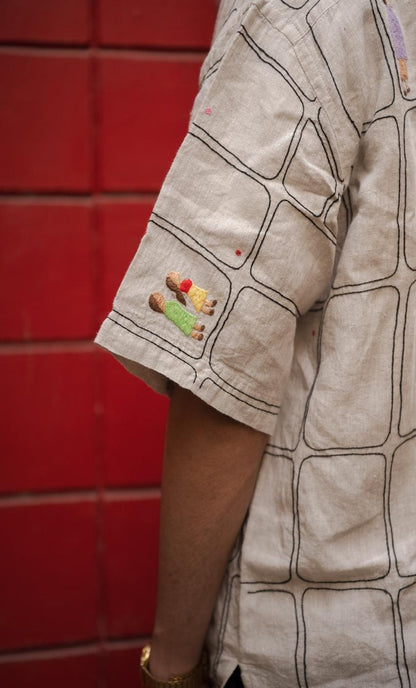 Window Tales Embroidered Shirt
